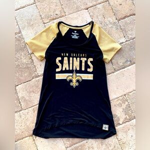 Saints Like new Women’s medium shirt